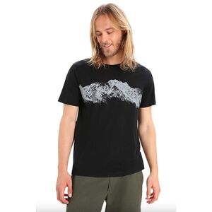 Icebreaker Black Mountain Graphic Tee